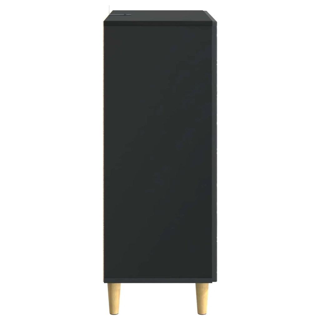 Credenza Nero 66 x 34,5 x 90 cm Legno ingegnerizzato 895096