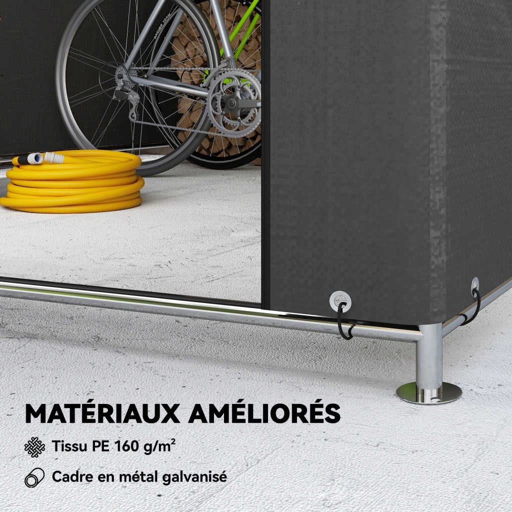 Tenda da Giardino Impermeabile ¨C zephmum ¨C 200x238x183 cm Grigio