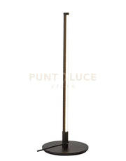 ELIA-LN Lampada da tavolo nero opaco in metallo led integrato 3000k