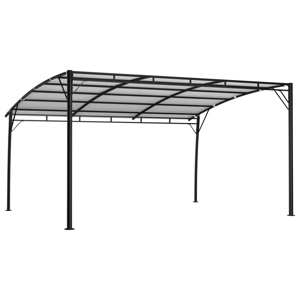 Tenda Parasole da Giardino 4x3x2,55 m Crema 47976