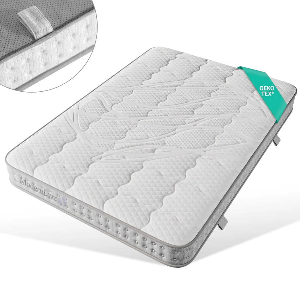 Materasso a molle insacchettate 7 zone bianco 140x200 cm