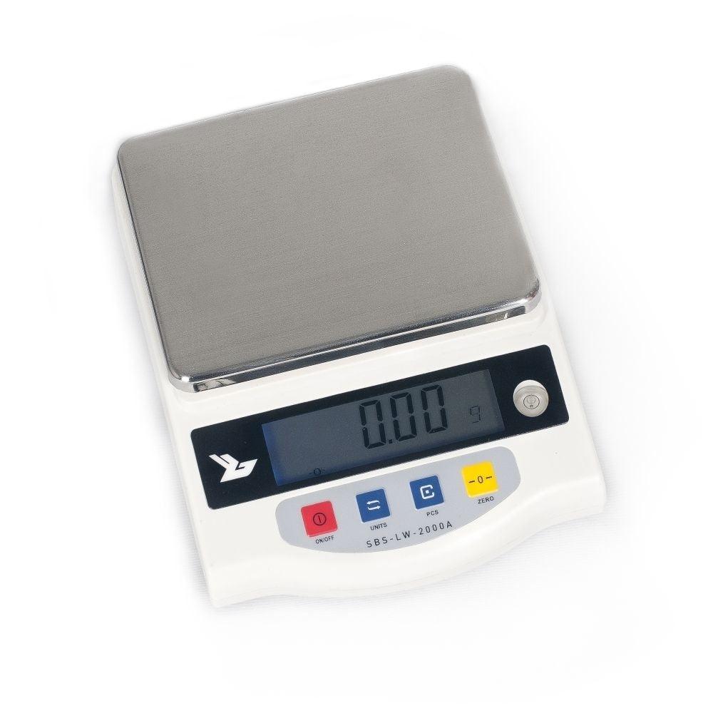 Bilancia da cucina professionale digitale di precisione da laboratorio 2.000g/0.01g - LCD 3414129