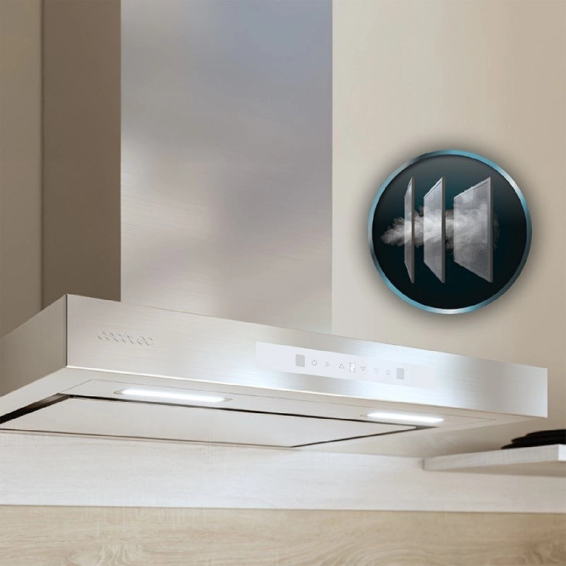 CECOTEC 02883 - Bolero Flux TT 608000 Slim Glass White A++