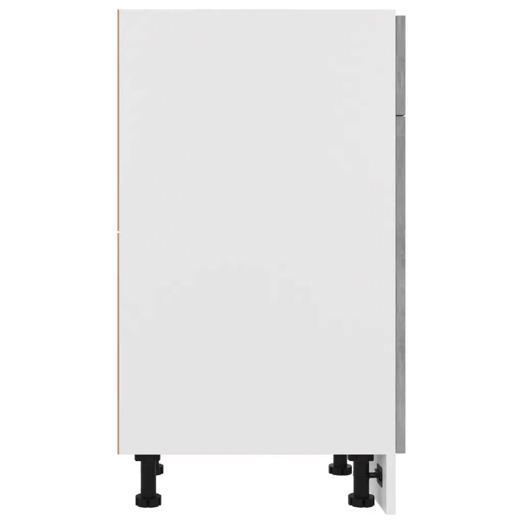 Armadio Inferiore Cassetto Grigio Cemento 40x46x81,5Multistrato 801216