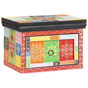 Set di 2 Comodini | Armadio da Notte | Mobiletto da notte con cassetto Multicolore 40 x 30 x 28 cm