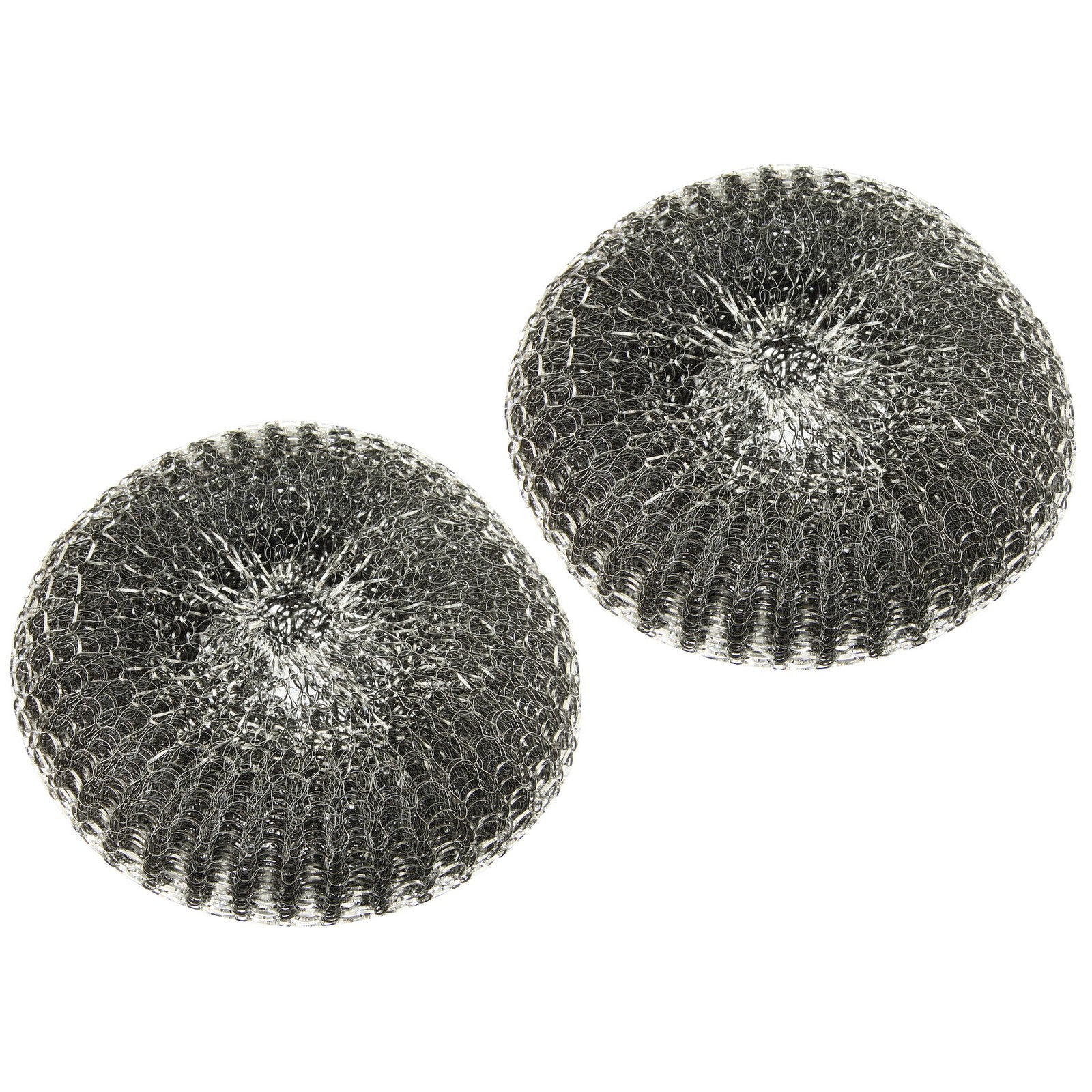 set 2 spugne in acciaio x spazzola art. 63862 cod:ferx.99806