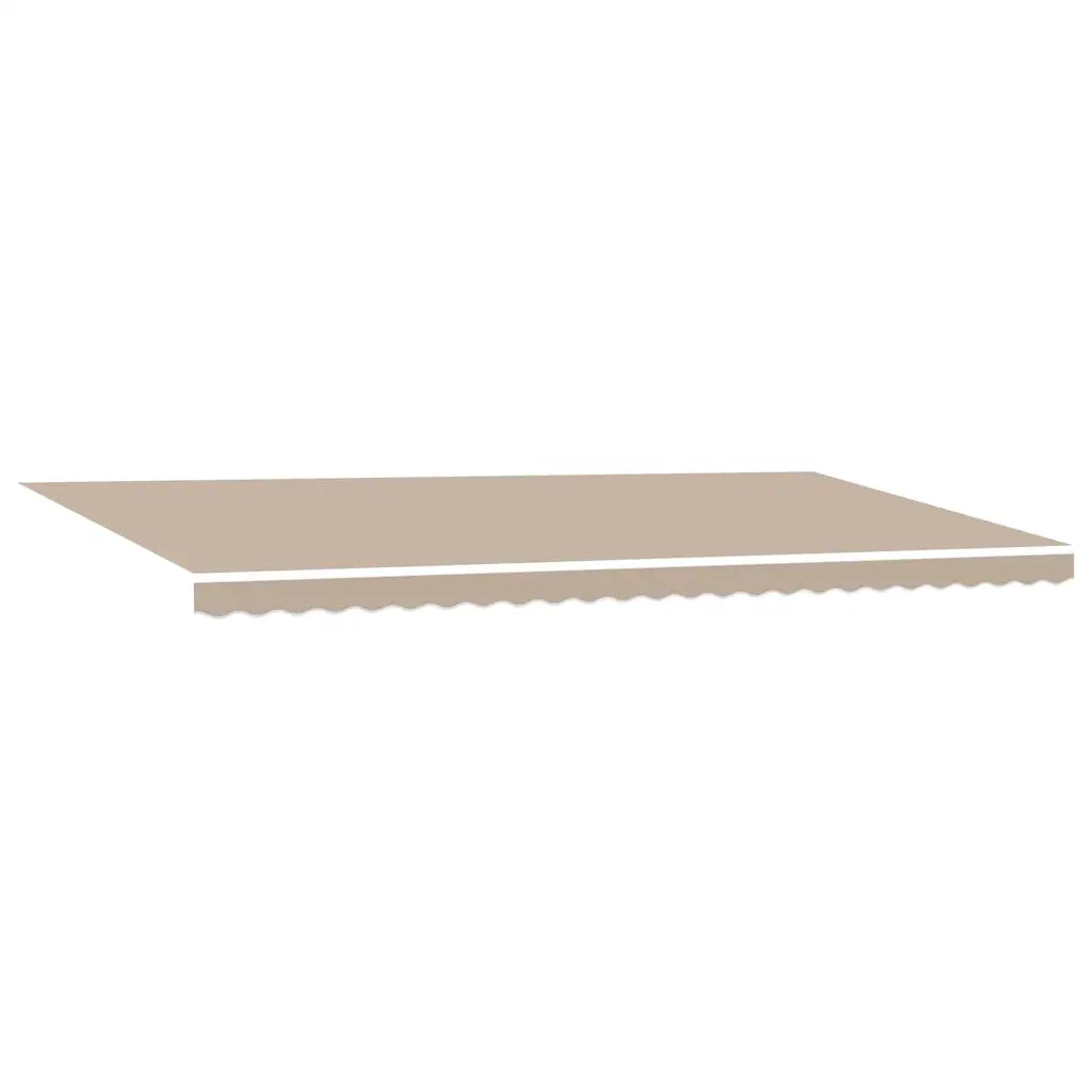 Tettuccio Elettrico Retrattile Beige 600 × 300 cm 3331639
