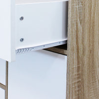 Mobile Emory 119x39,5x85,6 h cm in Truciolare bilaminato Bianco