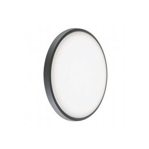 Plafoniera Da Esterno Electra Alluminio E Termoplastica Grigio Led 28W 4000K