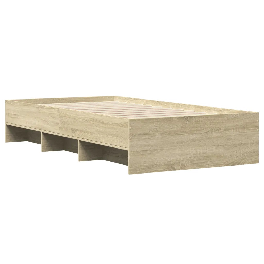 Giroletto senza Materasso Rovere Sonoma 90x190 cm in Truciolato 3295704