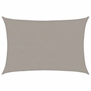 Vela Parasole | Telo Ombra | Vela da ombra 160 g/m2 Rettangolare Grigio Chiaro 5x7 m in HDPE