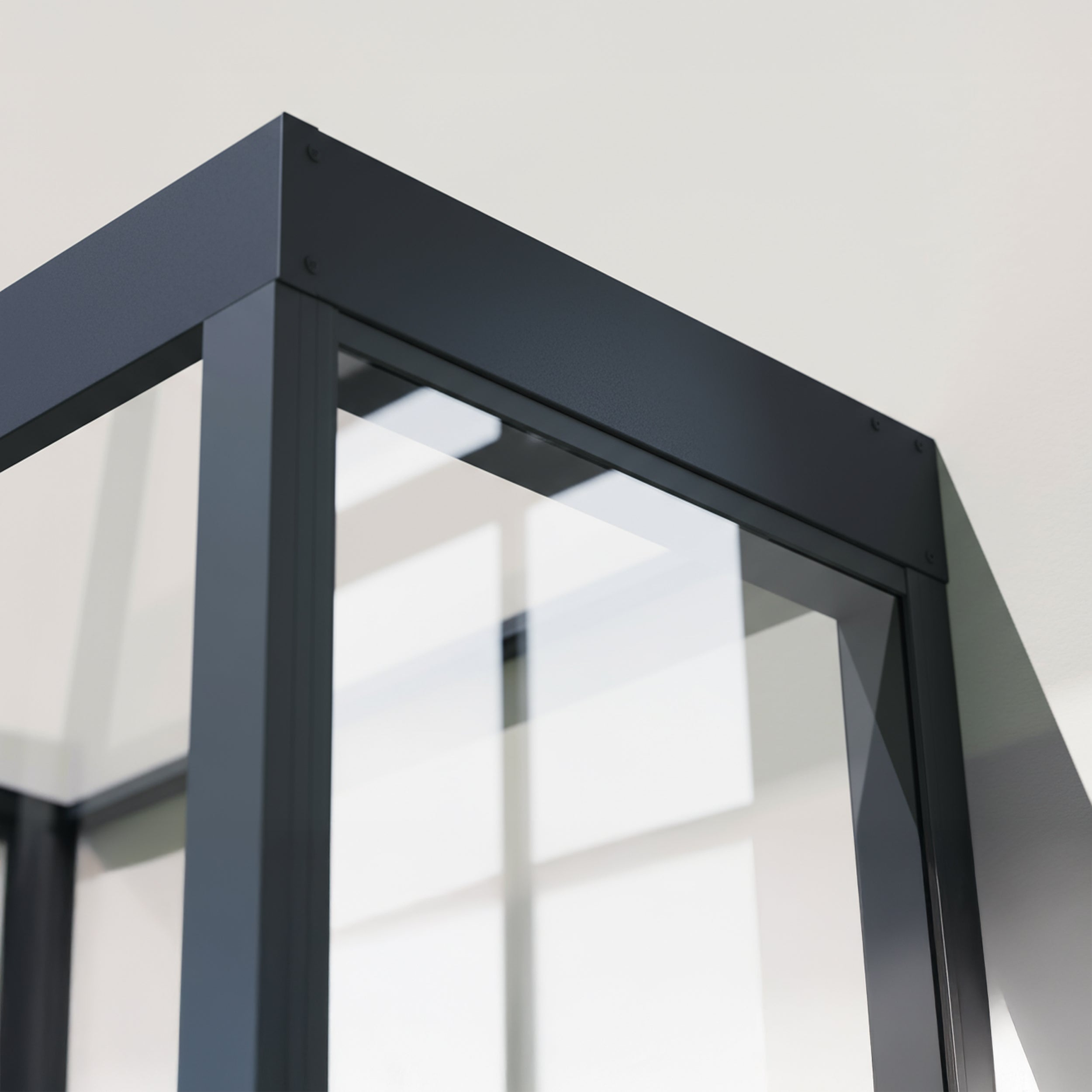 Canopia Sophia Pensilina Da Esterno 215X95 cm + Parete laterale
 Grigio / Trasparente