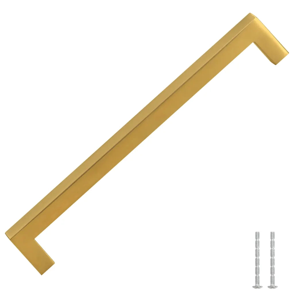 Maniglie per Mobili 5pz Oro 192mm in Acciaio Inoxcod mxl 132923