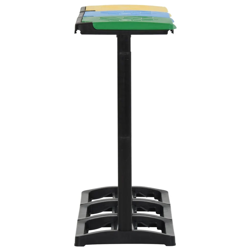 Supporti Sacchi Rifiuti con Coperchio 240-330 L Multicolori PP CFW8200429
