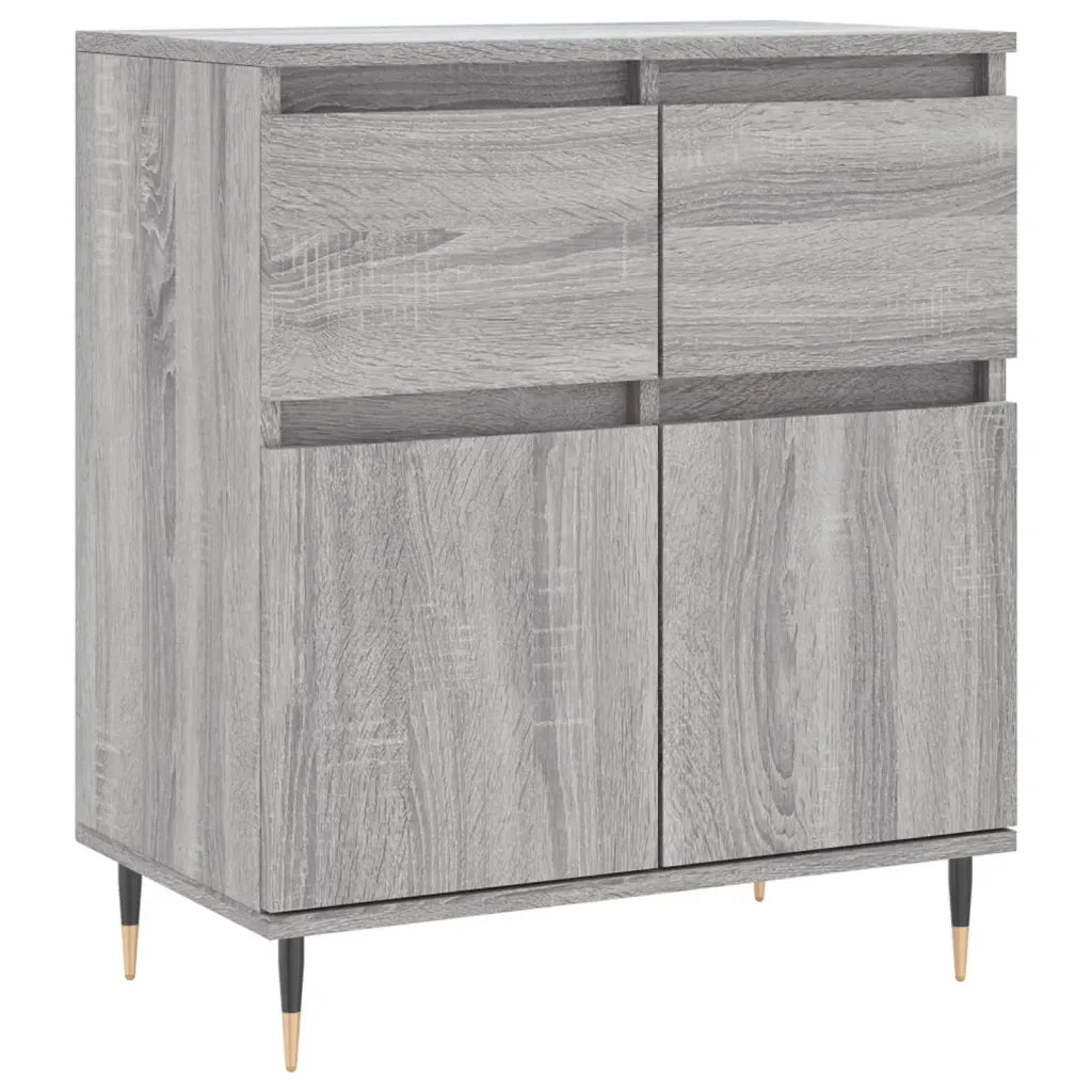 Credenza-Buffet-Armadio da cucina Grigio Sonoma 60x35x70 cm in Legno Multistrato 904883
