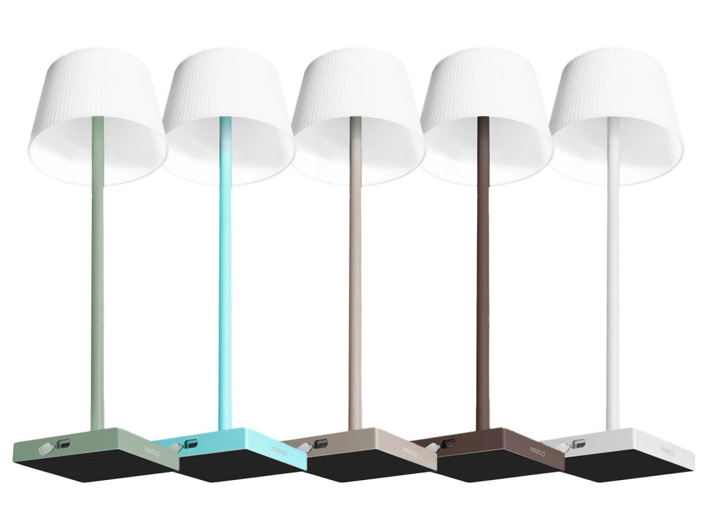 Century Lampada da Tavolo Margo 4W Ricaricabile Bianco 3000k