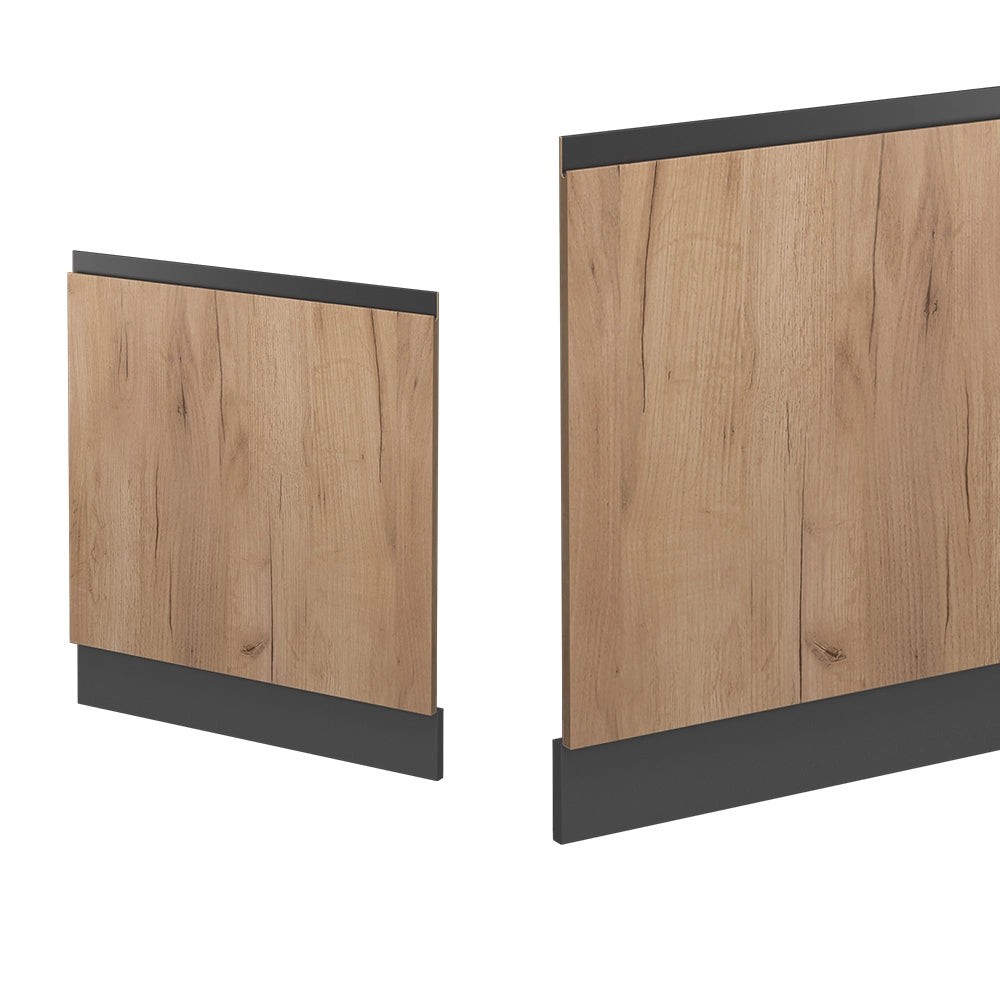 Vicco Pannello frontale Quercia dorata 59.6 cm Forma a J, senza piano di lavoro