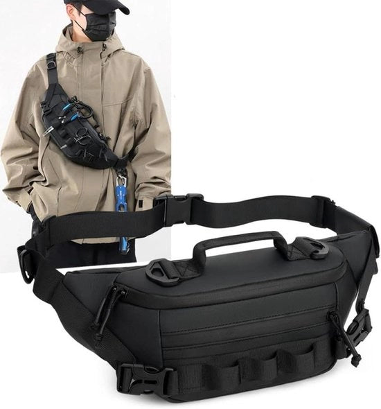 Zaino Premium per Pesca e Attività Outdoor - Borsa da Pesca con Design Multi-Pocket - Grande Capacità - Adatto per Pesca al Volante, Corsa e Sport All'Aperto - Unisex - Ideale per Pescatori