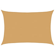 Vela Parasole | Telo Ombra | Vela da ombra 160 g/m2 Rettangolare Sabbia 5x7 m in HDPE