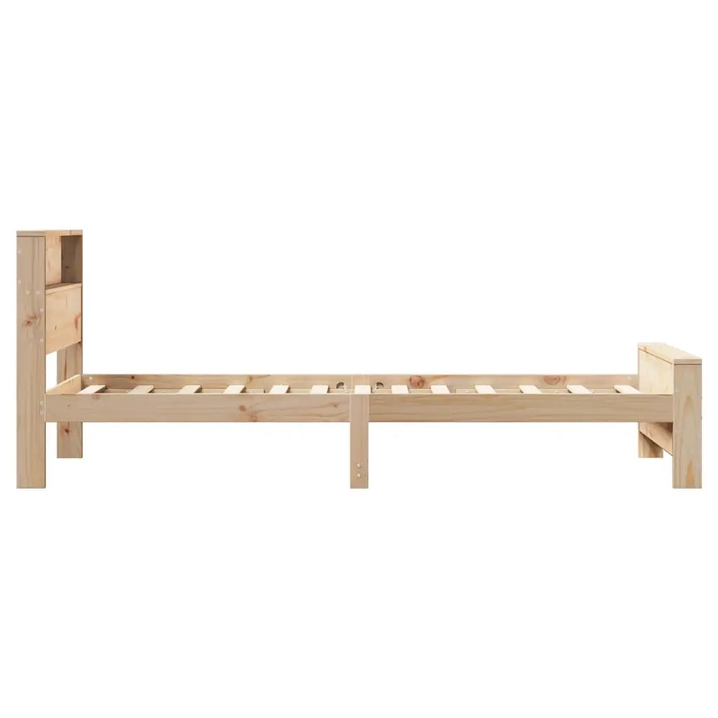 Struttura del letto Marrone 100 x 200 cm Legno multistrato