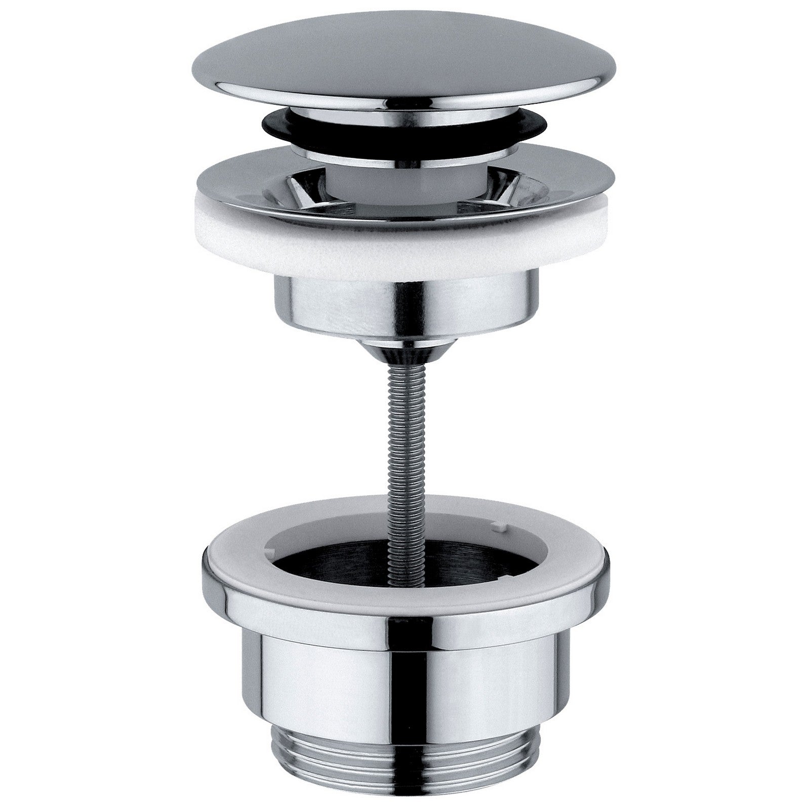 piletta click clack 1.1/4 con troppo pieno mm.0-80 cod:ferx.99862