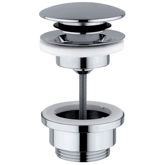 piletta click clack 1.1/4 con troppo pieno mm.0-80 cod:ferx.99862