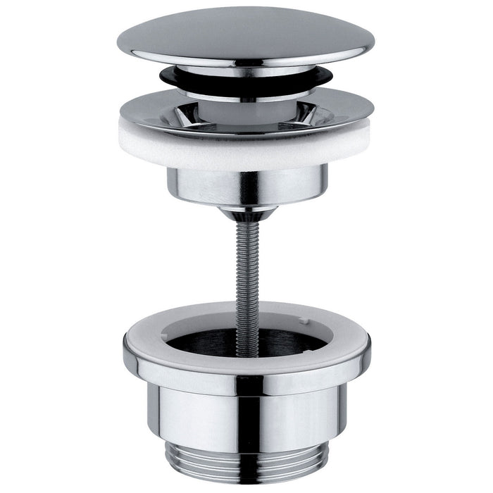 piletta click clack 1.1/4 con troppo pieno mm.0-80 cod:ferx.99862