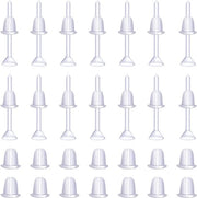 Orecchini Orecchini Protezione - Plastica - Orecchini per Sport - Uomo Donna - Fai da Te - 100 paia.