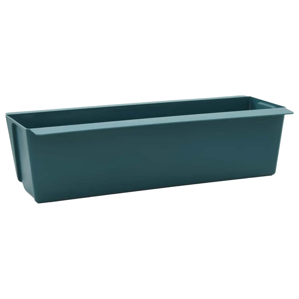 Fioriere | Cassetta per fiori | Vaso per Euro pallet 24 pz Verde 36 x 13,5 x 9,5 cm