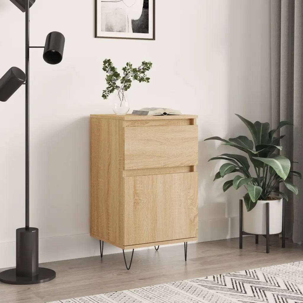 Credenza-Buffet-Armadio da cucina Rovere Sonoma 40x35x70 cm in Legno Multistrato 838826