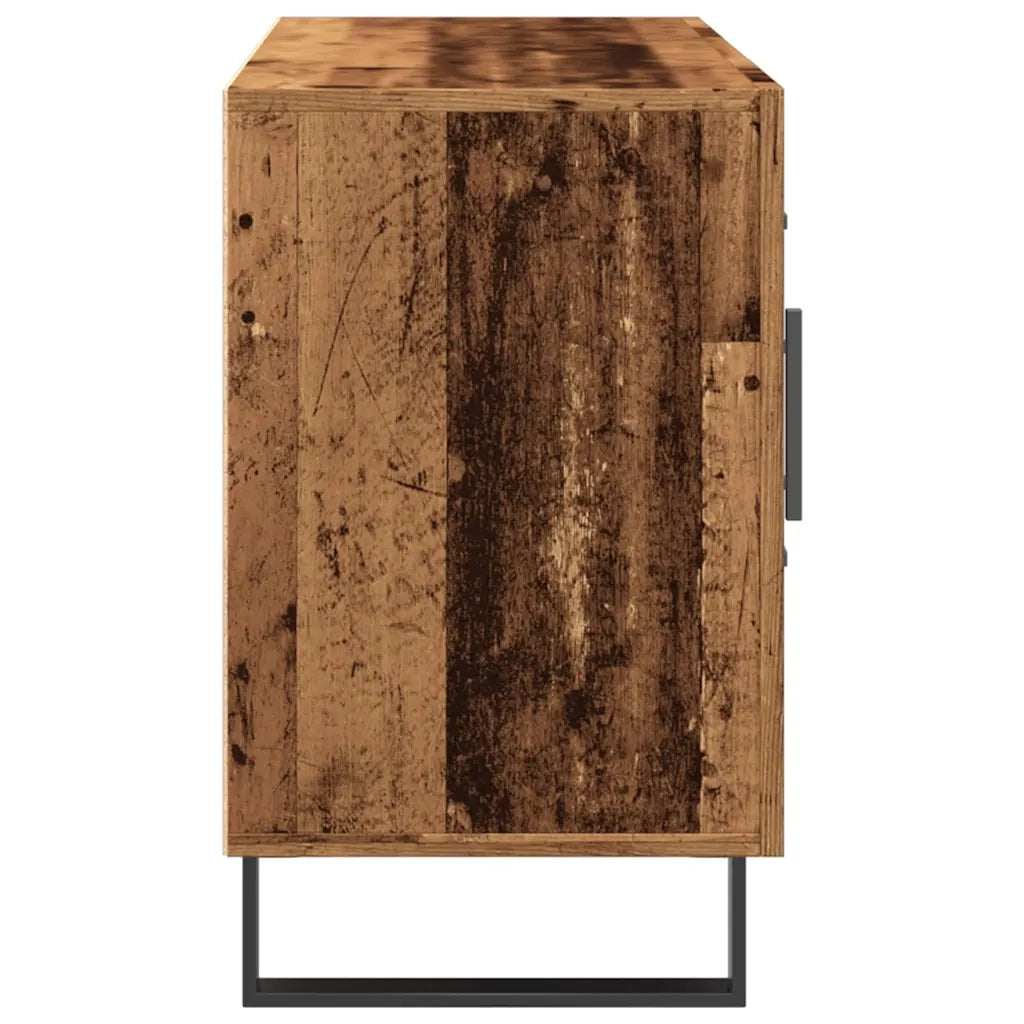 Credenza-Buffet-Armadio da cucina Legno Antico 100x36x60 cm in Legno Multistrato 678771
