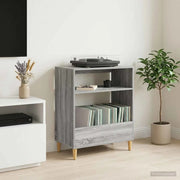 Supporto per giradischi Sonoma grigio 71 x 39,5 x 83 cm 8012895