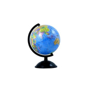 Trade Shop - Mappamondo Politico Girevole Diametro 14 Cm Da Tavolo Globo Gioco Terra Casa -