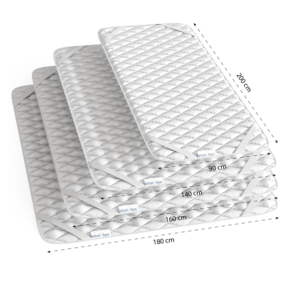 Vitalispa Сoprimaterasso Bianco 160 x 200 cm