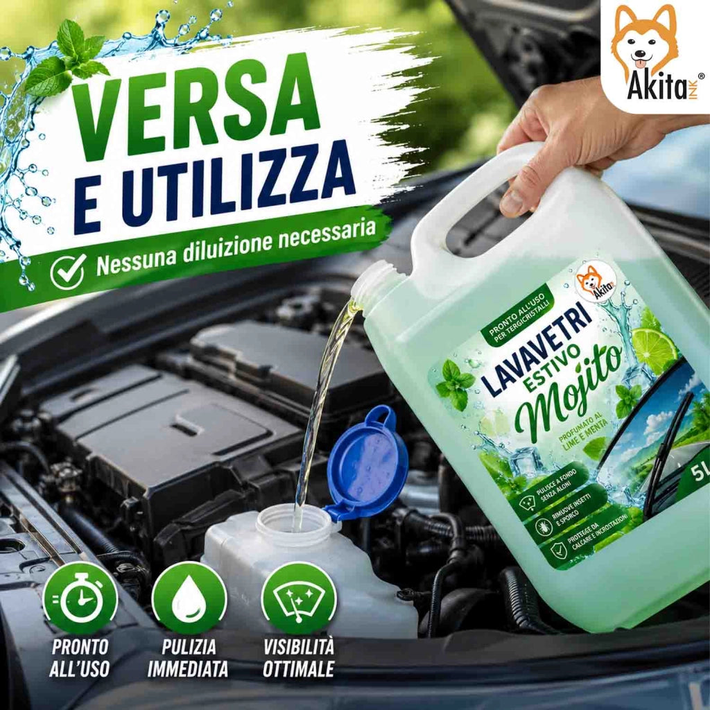 Akitaink Lavavetri Estivo Mojito 5 L