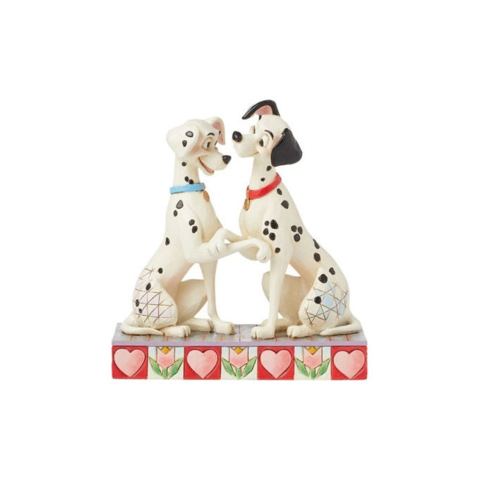 Disney Traditions Pongo e Perdita Statuetta La Carica dei 101 Resina Jim Shore
