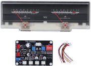 Misuratore di Suono Portatile con Illuminazione di Background - VU-Meter - Misuratore di Rumore - Kit - Massima Soglia 500uA