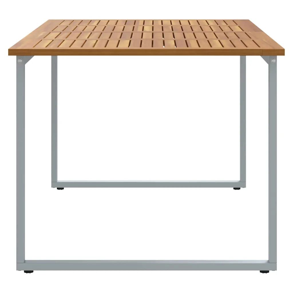 Tavolo da Giardino Grigio 180 x 90 x 75 cm 4010596