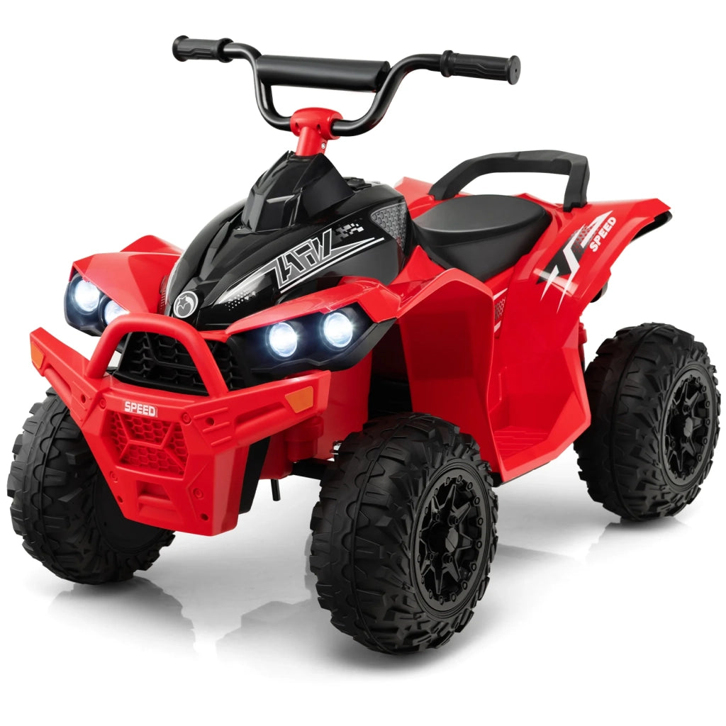 Auto fuoristrada per bambini 96 x 58 x 70 cm velocità regolabile sedile comodo atmosfera divertente PP rosso 20_0014653