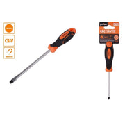 Trade Shop - Cacciavite Giravite 4x75 Mm Con Punta Magnetica A Taglio In Acciaio Cr-v 94879 -