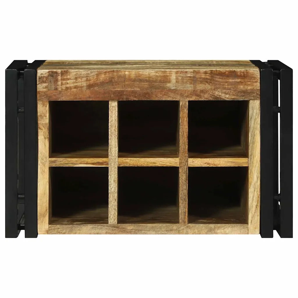 Portabottiglie 2 pcs 46 x 35 x 27,5 cm Legno di mango massello 4016757