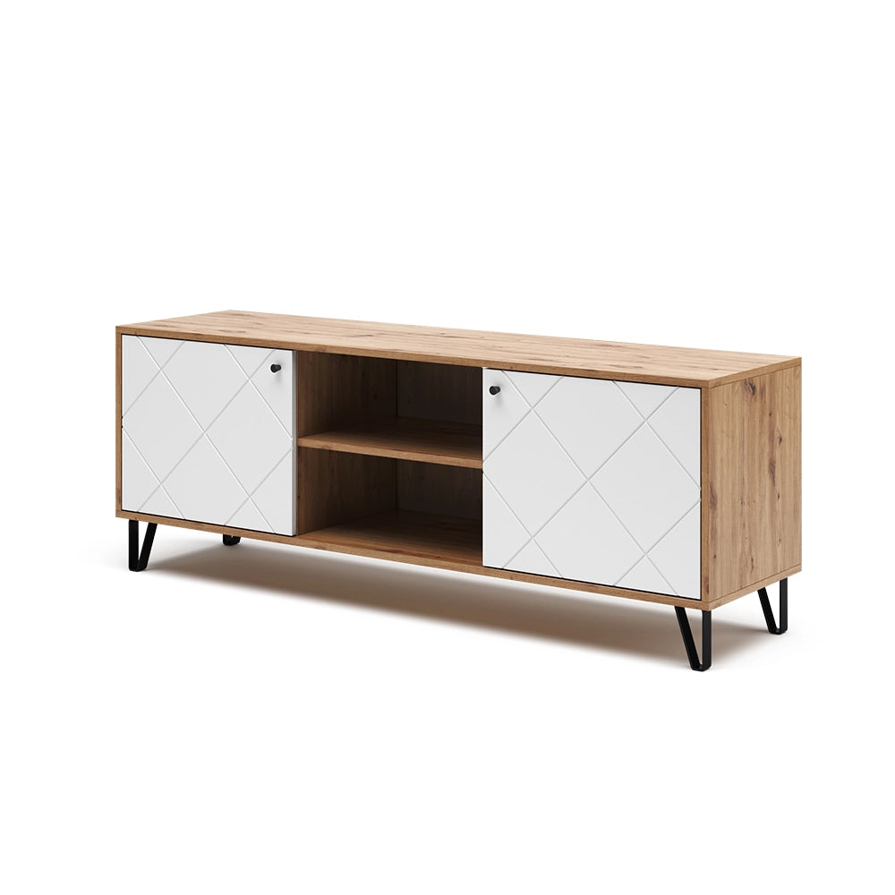 Vicco Mobile tv Rovere artigianale 150 x 55.2 cm