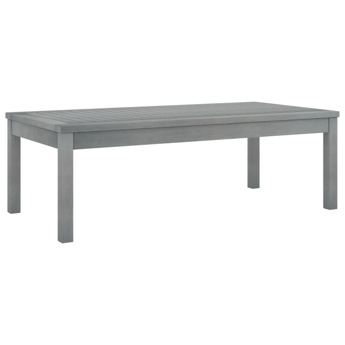 Set Divani da Giardino 5 pz con Cuscini in Legno Acacia Grigio cod mxl 39986