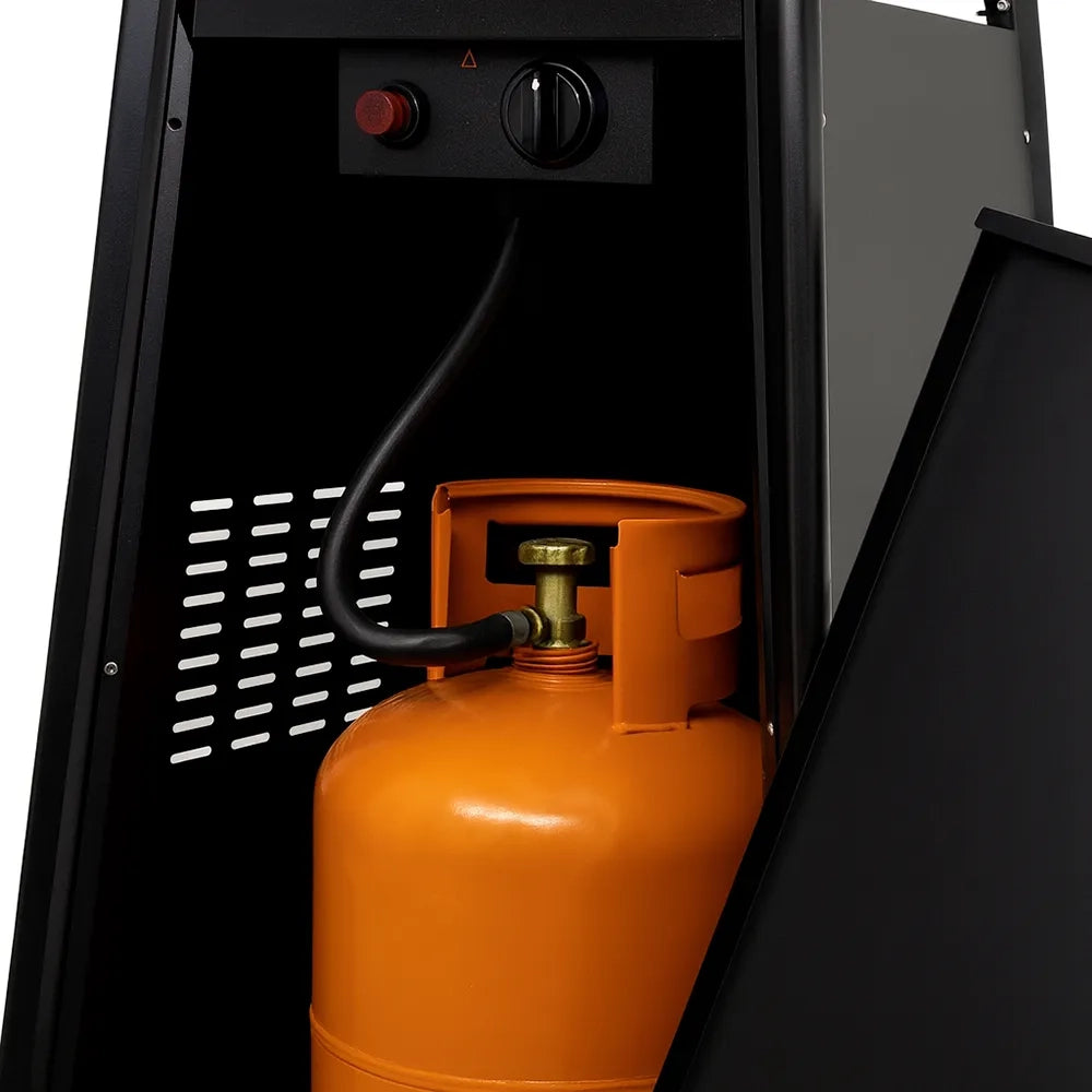 Tempo Style - Stufa a Gas Pyramid ( 5kW, 13kW) | Stufa da esterno Nero