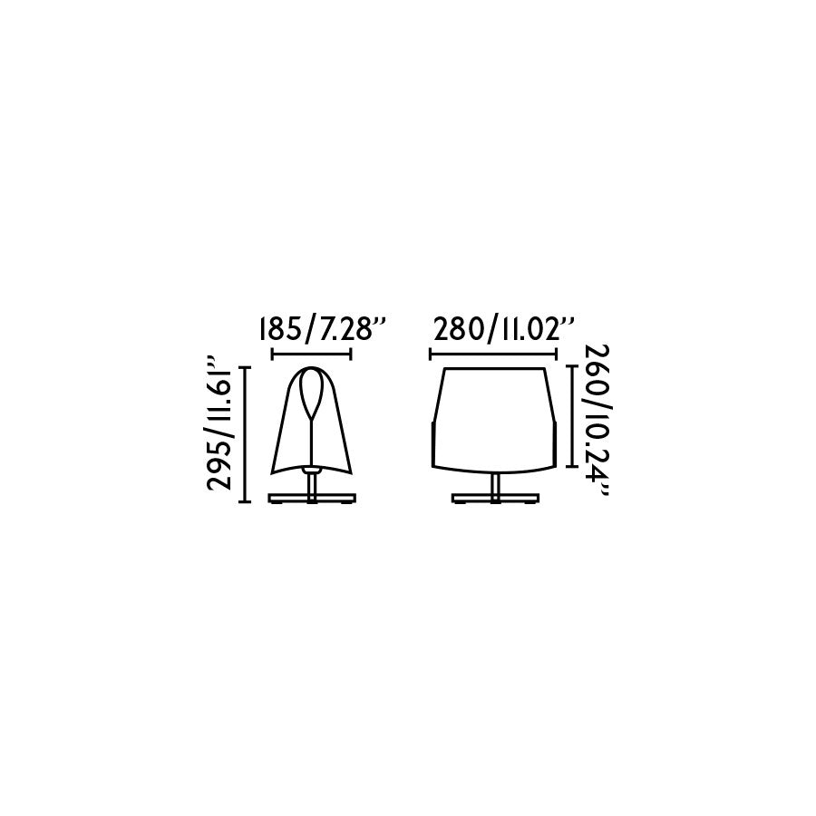 LUANG S 295,  Lampada da Tavolo in Papiro per Interni, Faro Colore: Beige