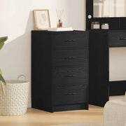 Credenza-Buffet-Armadio da cucina Rovere nero 40 x 41 x 75 cm Legno multistrato