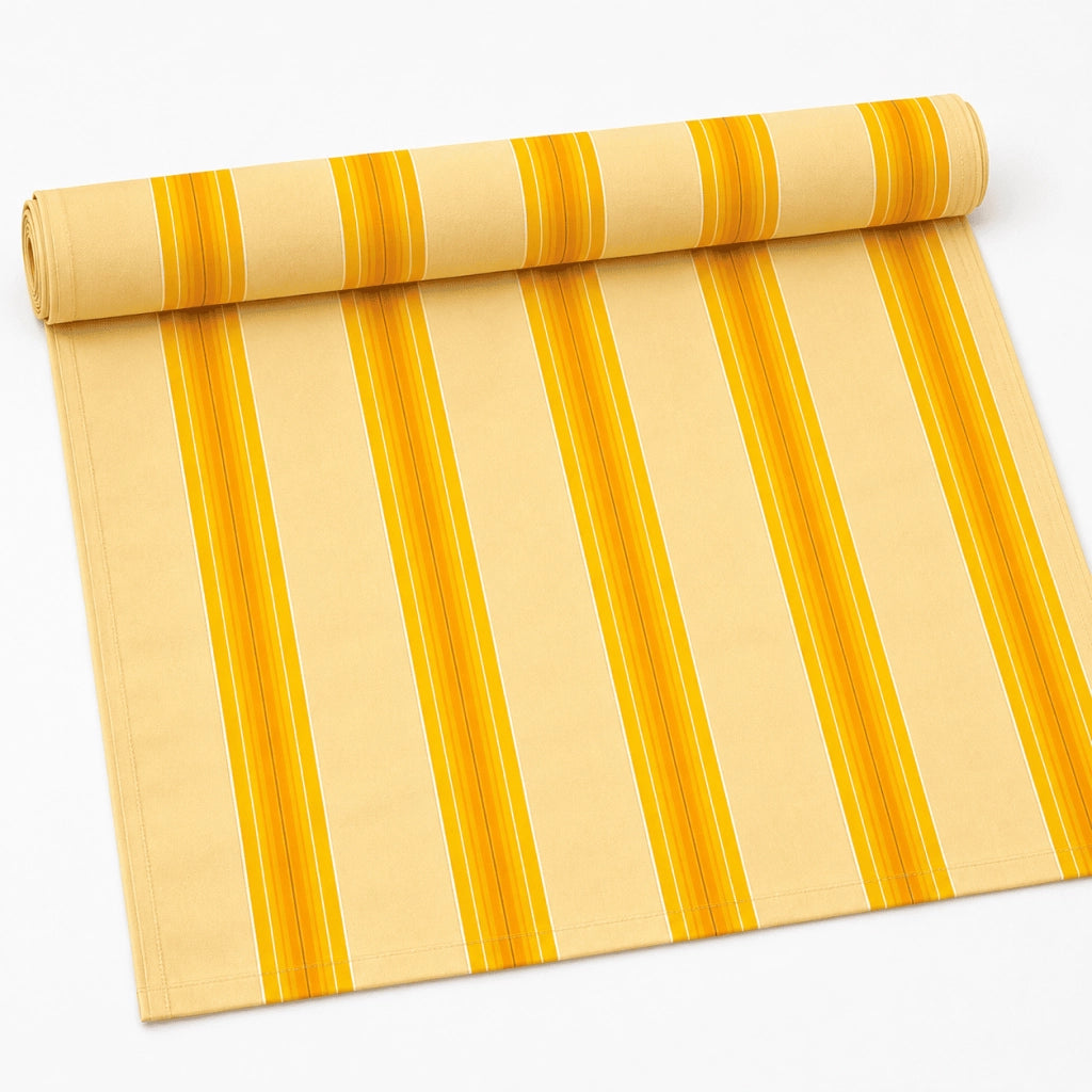 Telo Di Ricambio Per Tenda Da Balcone Con Protezione Solare E Privacy In Poliestere 280 G Mq Adatto A Veranda Terrazza E Spazi Esterni Resistente Alle Intemperie 295 X 250 Cm Giallo E Beige