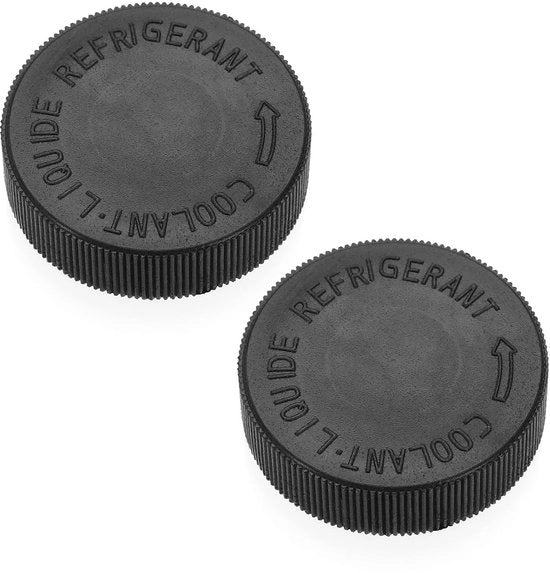 Dop per radiatore 2x - Compatibile con Mazda/Nissan - Materiale ABS - Resistente alla corrosione - Facile da installare