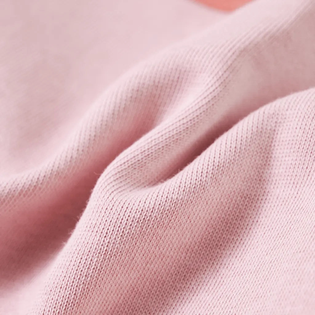 Felpa da Bambina Color Block Rosa 116 14386