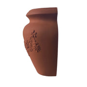 Cheonda - Garden Italia GERLA Vaso a Parete Orcio 28×31 cm in Resina – Made in Italy, Leggero e Antiurto, 100% Riciclabile Colore: TERRACOTTA